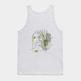 tropical girl Tank Top